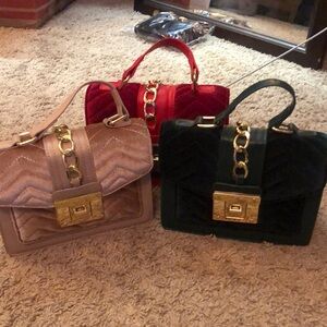 Elegant Handbag NWOT Comes W/Strap for Crossbody Option (you pick color)